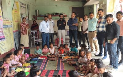 सारण में कालाजार उन्मूलन को लेकर बीएमजीएफ की टीम ने किया दौरा