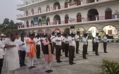 राष्ट्रीय स्वयंसेवक संघ ने संस्थापक डॉ. केशव बलिराम हेडगेवार को नमन कर मनाया हिन्दू नवसंवत्सर