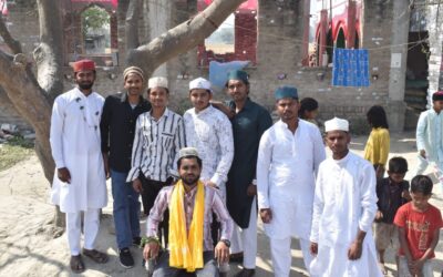 सिधवलिया में मस्जिदों मे अकीकत का नमाज अदा कर ईद पर्व धूमधाम से मनाया गया