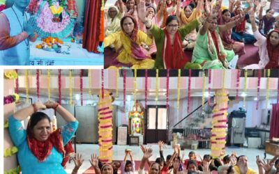 माँ भगवती जागरण और भंडारा श्री दुर्गा देवी मन्दिर के प्रांगण में होगा : डॉ. मिश्रा