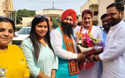 कुरुक्षेत्र में सांसद सुभाष बराला ने की शिरकत,संत शिरोमणि धन्ना भगत जयंती के लिए दिया न्योता
