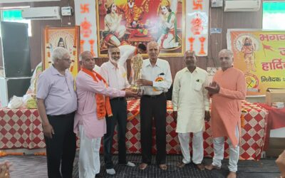 कुरुक्षेत्र के सेक्टर 7 में भगवान परशुराम का जन्म उत्सव मनाया गया