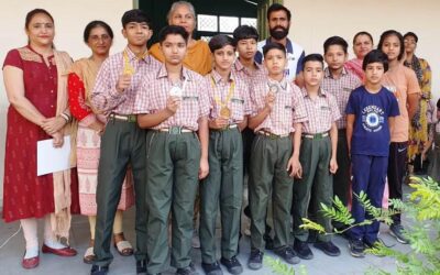 जयराम पब्लिक स्कूल के विद्यार्थियों ने राज्य स्तरीय वुशू प्रतियोगिता में हासिल किए पांच मैडल