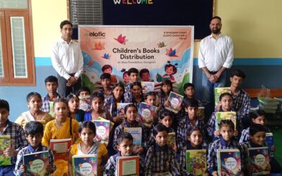 एलोफिक ट्रस्ट ने वंचित विद्यार्थियों को वितरित की पुस्तकें