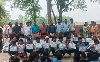 संकुल स्तरीय तीन दिवसीय मशाल प्रतियोगिताओं का समापन, प्रतिभाशाली चयनित छात्र-छात्राएं सम्मानित
