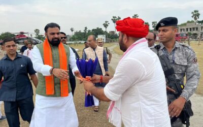 पीएम मोदी के सीवान में कार्यक्रम को लेकर डिप्टी सीएम ने कार्यक्रम स्थल का किया निरीक्षण