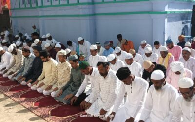 बकरीद : ईदगाहों में अदा की गई ईद-उल-अजहा की नमाज