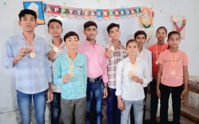 राष्ट्रीय आय एवं मेघा छात्रवृति परीक्षा में उत्कृष्ट छात्र-छात्राओं को प्रशस्ति पत्र एवं मेडल देकर सम्मानित किया गया