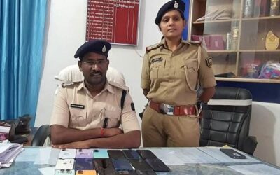 सहरसा में मोबाइल चोरी का खुलासा:18 चोरी के मोबाइल के साथ नाबालिग पकड़ाया, दो मामलों में था वांछित