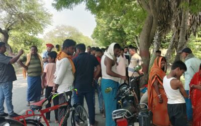 पिक-अप की चपेट में आकर अधेड़ महिला की मौत