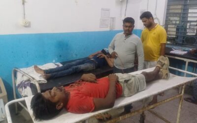 मशरक की खबरें : सड़क दुघर्टना में आधा दर्जन घायल, दो रेफर