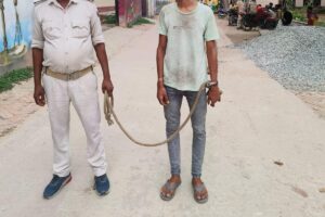 कोपा पुलिस ने चैन छिनतई का सफल उदभेदन कर 01 अभियुक्त को किया गिरफ्तार