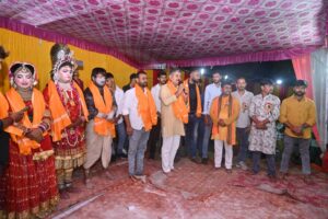 भगवान कृष्ण ने प्रेम का संदेश देने के साथ दुष्टों के विनाश के लिए सुदर्शन चक्र उठाया था- ई प्रमोद कुमार मल्ल