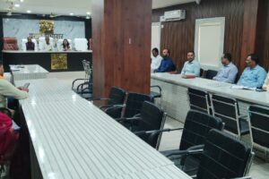 बीस सूत्री की बैठक का बीडीओ ने किया नजरअंदाज,अध्यक्ष सहित सदस्य हुए नाराज
