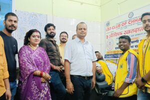 युवाओं की संस्था लियो क्लब ने रक्तदान शिविर का किया आयोजन