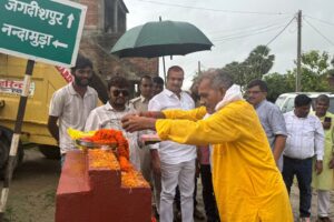 सीवान की खबरें : सिसवन प्रखंड में 8.89 करोड़ की लागत से सड़क का शिलान्यास