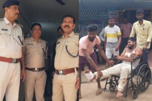 बिहार में पुलिस पर बालू माफियाओं और ग्रामीणों ने किया हमला, एक युवक को लगी गोली