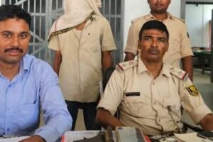 शिवहर पुलिस की कार्रवाई, हथियार के साथ एक अपराधी गिरफ्तार