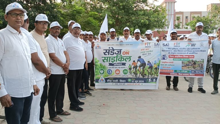 संडेज ऑन साइकिल” अभियान के तहत सीवान में निकली भव्य साइकिल रैली